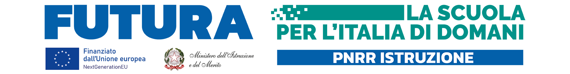 Logo PNRR Scuola Futura orizzontale